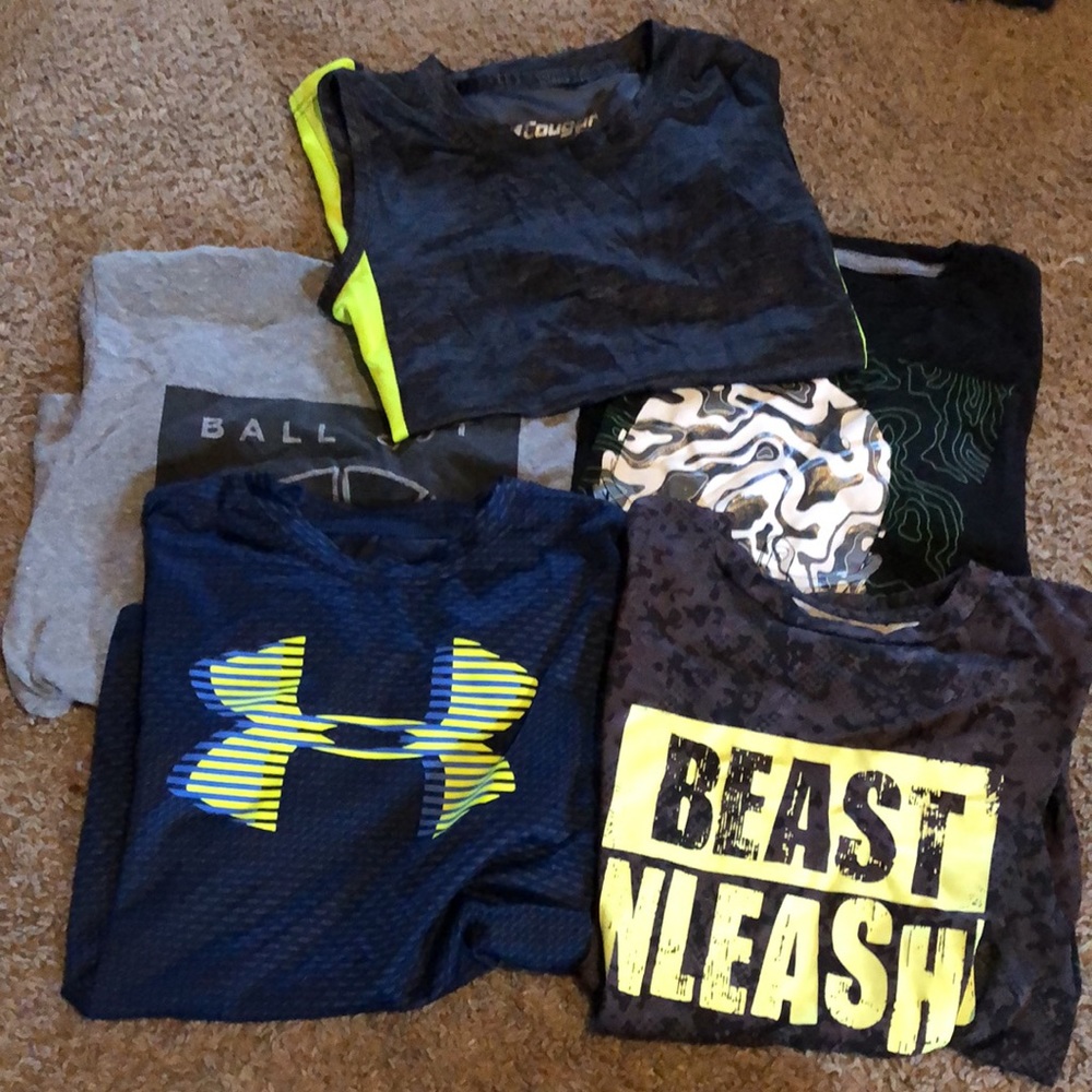 5 boys shirts
